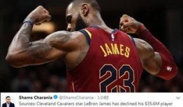 沃神爆料詹姆斯最新消息,沃神曝惊人转会消息！