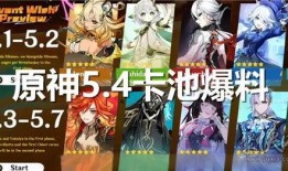 原神最新2.7卡池爆料,神秘角色降临，惊喜不断！